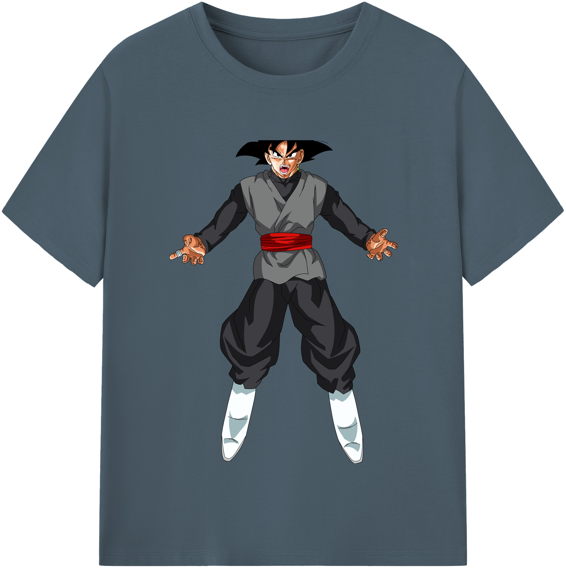 （画像用） ドラゴンボール ベジータ四世（Bejīta Yonsei）DRAGON BALL Vegeta IV 綿100％半袖Tシャツ（フロントプリント）